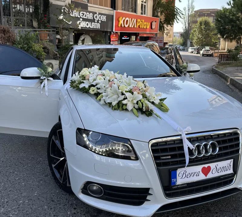Premium Gelin Araç Süslemesi